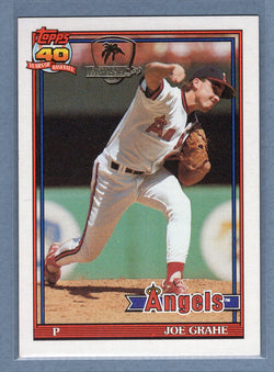 1991 Topps Desert Shield #426 Joe Grahe (R)  NM  GO500