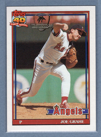 1991 Topps Desert Shield #426 Joe Grahe (R)  NM  GO500