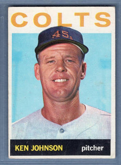 1964 Topps #158 Ken Johnson VG-EX  GO319