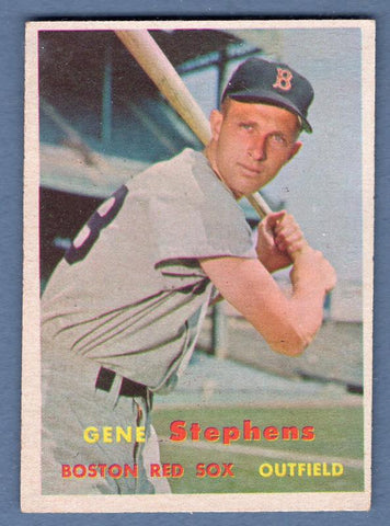1957 Topps #217 Gene Stephens VG-EX  GO215