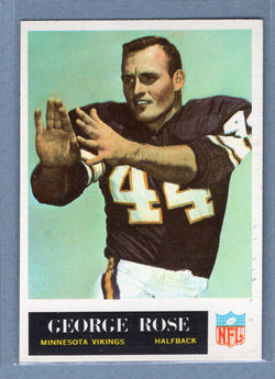 1965 Philadelphia #109 George Rose EX-MT  GO85