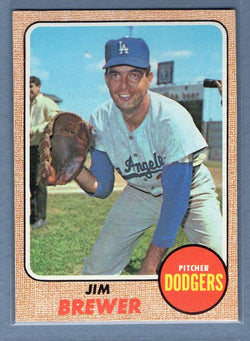 1968 Topps #298 Jim Brewer EX-MT  GO534
