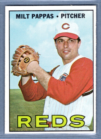 1967 Topps #254 Milt Pappas EX-MT  GO510