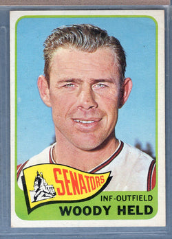 1965 Topps #336 Woody Held VG-EX  GO320