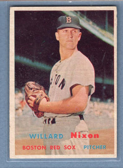 1957 Topps #189 Willard Nixon(st) VG  GO188