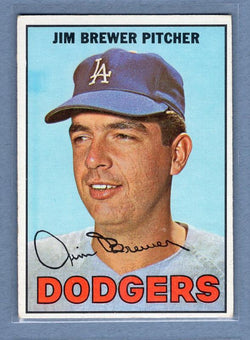 1967 Topps #31 Jim Brewer(b) EX  GO225