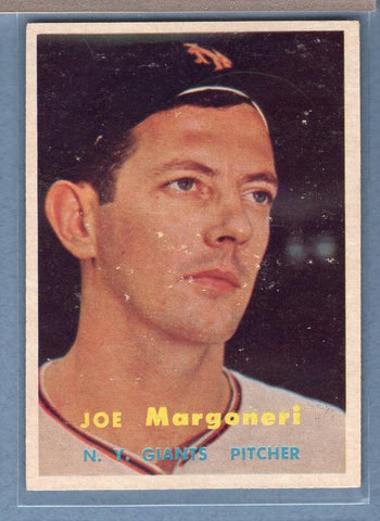 1957 Topps #191 Joe Margoneri EX  GO188