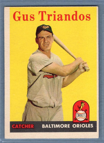 1958 Topps #429 Gus Triandos EX  GO401