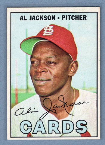 1967 Topps #195 Al Jackson EX-MT  GO215