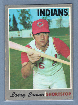 1970 Topps #391 Larry Brown  VG  GO450