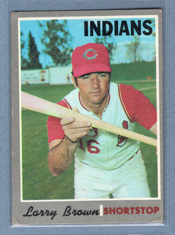 1970 Topps #391 Larry Brown  VG  GO450