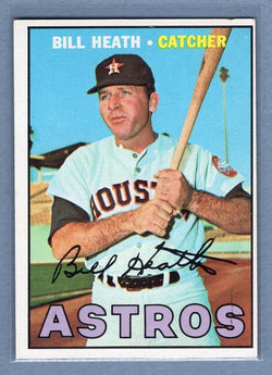 1967 Topps #172 Bill Heath EX   GO50B