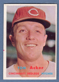 1957 Topps #219 Tom Acker EX  GO215