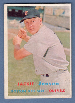 1957 Topps #220 Jackie Jensen EX  GO215