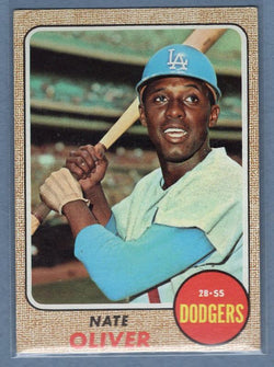 1968 Topps 124 Nate Oliver VG-EX SET BREAK