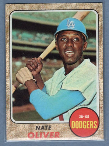 1968 Topps 124 Nate Oliver VG-EX SET BREAK