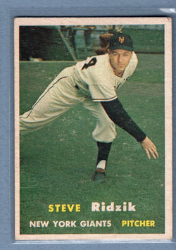 1957 Topps #123 Steve Ridzik G     GO80