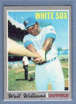 1970 Topps #395 Walt Williams  VG  GO450