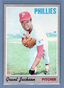 1970 Topps #6 Grant Jackson  (a) EX-MT  GO750