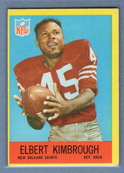 1967 Philadelphia #124 Elbert Kimbrough VG-EX GO73