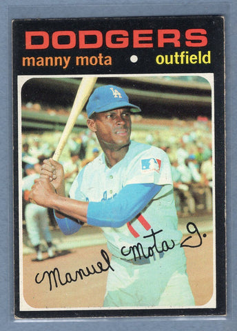 1971 Topps #112 Manny Mota (b) EX  GO950