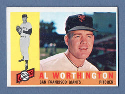 1960 Topps #268 Al Worthington EX-MT  GO240A