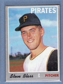 1970 Topps #396 Steve Blass  VG  GO450