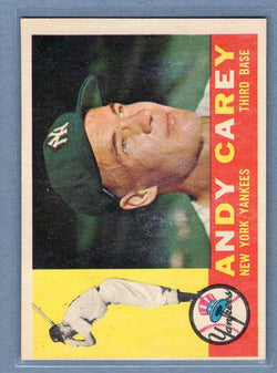 1960 Topps #196 Andy Carey EX-MT  GO41