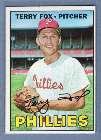 1967 Topps #181 Terry Fox EX   GO50B