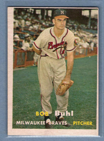 1957 Topps #127 Bob Buhl VG-EX     GO80