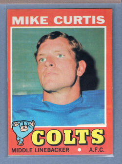 1971 Topps #80 Mike Curtis (b) EX-MT  GO600