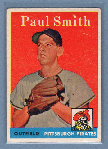 1958 Topps #269 Paul Smith (c) VG  GO501