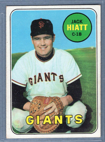 1969 Topps #204 Jack Hiatt EX  GO661