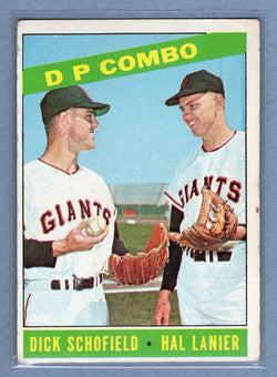 1966 Topps #156 DP Combo (a) VG-EX  GO301