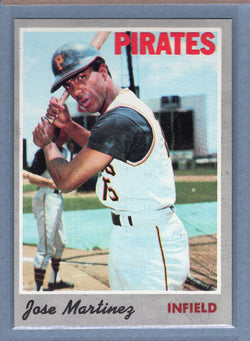 1970 Topps #8 Jose Martinez  (b) EX-MT  GO750