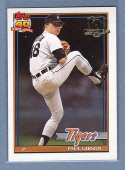 1991 Topps Desert Shield #431 Paul Gibson  NM  GO500