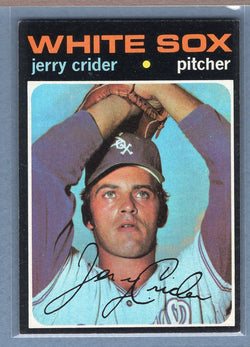 1971 Topps #113 Jerry Crider (b) EX  GO950