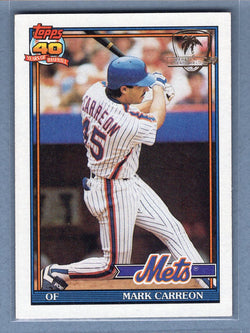 1991 Topps Desert Shield #764 Mark Carreon  NM  GO625