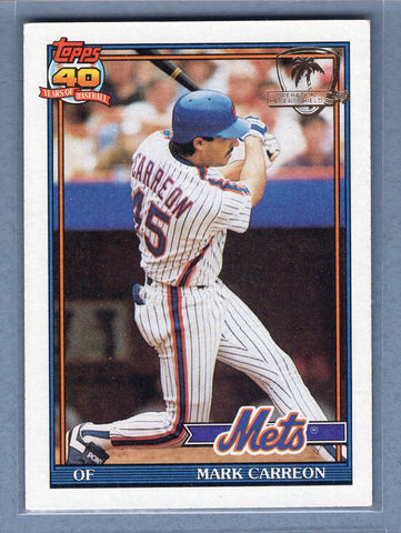 1991 Topps Desert Shield #764 Mark Carreon  NM  GO625