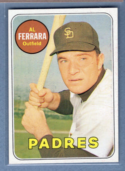1969 Topps #452 Al Ferrara (c) EX-MT  GO700