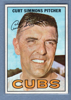 1967 Topps #39 Curt Simmons(st) VG  GO225