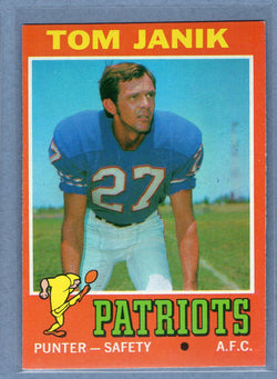 1971 Topps #82 Tom Janik (a) EX-MT  GO600