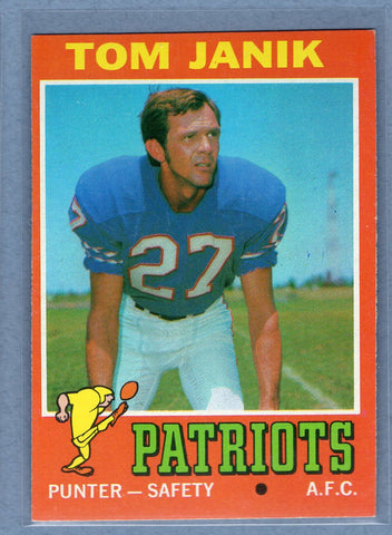 1971 Topps #82 Tom Janik (a) EX-MT  GO600