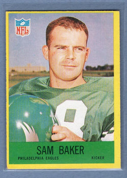 1967 Philadelphia #134 Sam Baker EX GO73