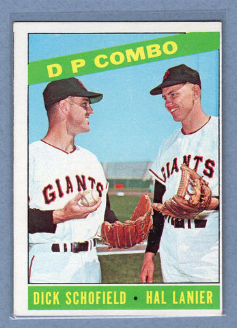 1966 Topps #156 DP Combo (b) EX  GO301