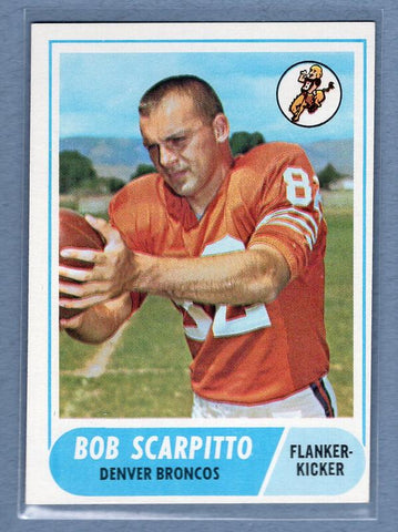 1968 Topps #147 Bob Scarpitto EX-MT    GO86