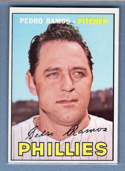 1967 Topps #187 Pedro Ramos EX-MT   GO50B