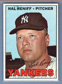1967 Topps #201 Hal Reniff EX  GO215