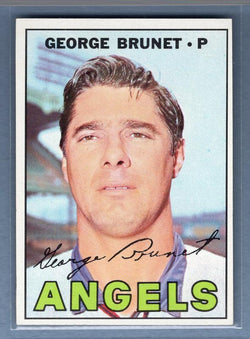 1967 Topps #122 George Brunet EX-MT  GO523
