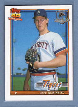 1991 Topps Desert Shield #766 Jeff Robinson  NM  GO625